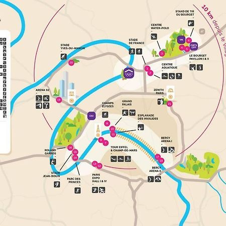 Bel Appartement 3Mn A Pied De La Gare Et 10Mn De Paris Argenteuil Ngoại thất bức ảnh