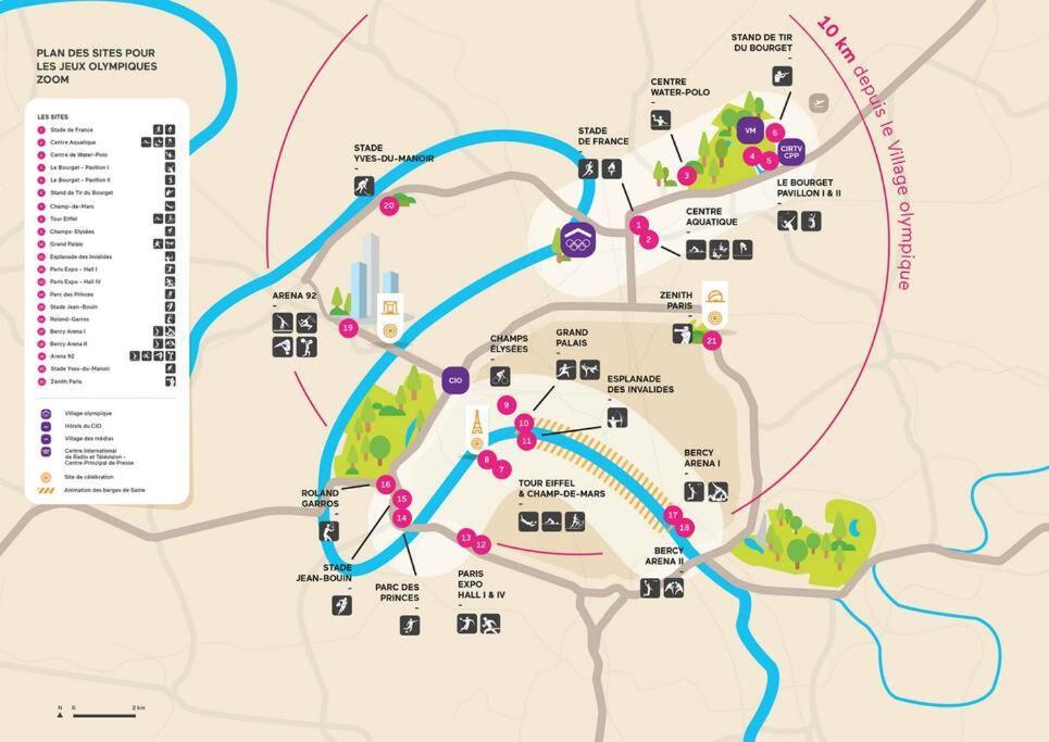 Bel Appartement 3Mn A Pied De La Gare Et 10Mn De Paris Argenteuil Ngoại thất bức ảnh